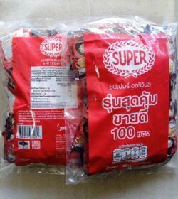 SUPER กาแฟปรุงสำเร็จ 3IN1 100 ซอง